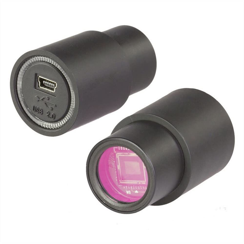 Microscopio Ocular electrónico 1.3MP 2MP 3MP 5MP USB Universal Digital Ocular Microscopio Cámara Ocular electrónico, Tamaño de Montaje 23,2 mm(5MP)