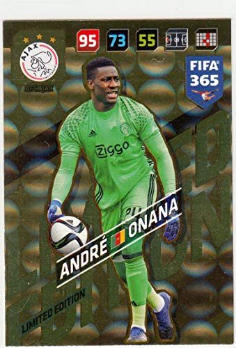 Adrenalyn XL Panini FIFA 365 2018 Onana Édition limitée