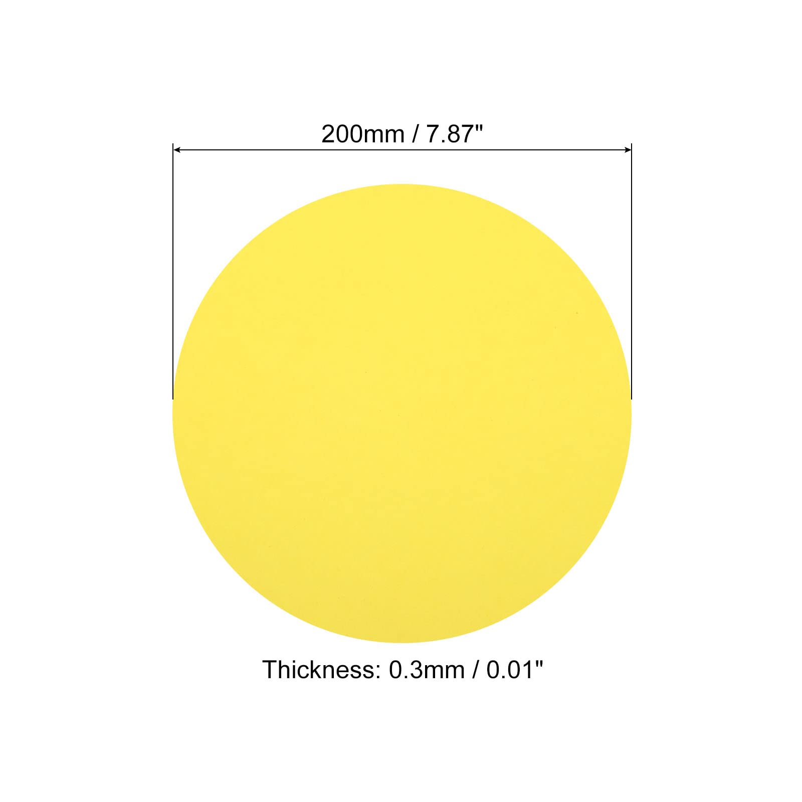 PATIKIL 7.9-inch Round Cardboard Paper - Image 2