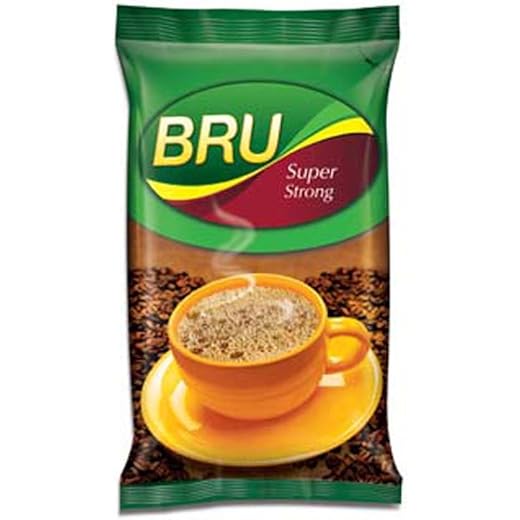 Bru Instant Super Strong Coffee, Powder, Packet, 500 Gram