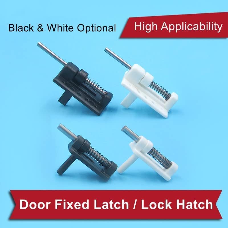 Miniatura 4 de Bettomshin Pestillos de bloqueo de la escotilla del toldo para la fijación de la cubierta de la cabina del avión RC 1.181x0.492x0.236 in negro 1pcs