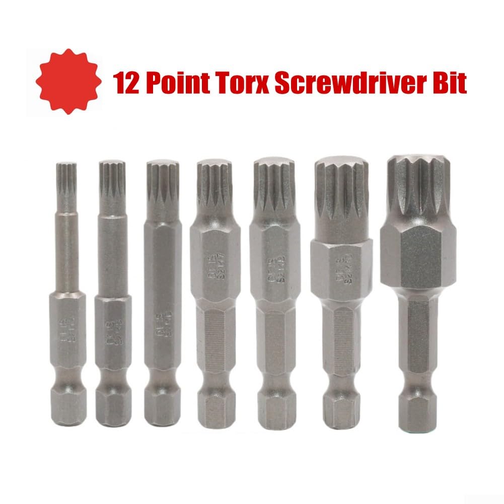 50-teiliges Extra Langes Sicherheits-Bit-Set – Magnetische Schraubendreher-Bits Inkl. Aufbewahrungskoffer