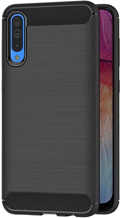 AICEK Funda Samsung Galaxy A50, Negro Silicona Fundas para Samsung Galaxy A50 Carcasa Samsung Galaxy A50 Fibra de Carbono Funda Case (6,4 Pulgadas) AICEK Funda Samsung Galaxy A50, Negro Silicona Fundas para Samsung Galaxy A50 Carcasa Samsung Galaxy A50 Fibra de Carbono Funda Case (6,4 Pulgadas)