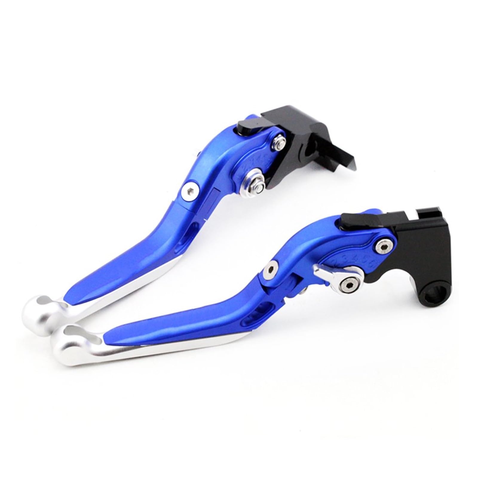 Aiolglkpow R6 05-16 Blue For Yzfr6 For Yzf-R6 2005-2022 Brake Clutch Lever Adjustable Folding Extendable Contorl Handles Handlebar Brake Clutch Lever(R6 05-16 Blue)