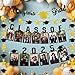 Graduation Photo Banner for 2025, Graduation Decorations Class of Photo Garland with Led Light Congratulations Picture Banner Decor College High School Grad Party Favors