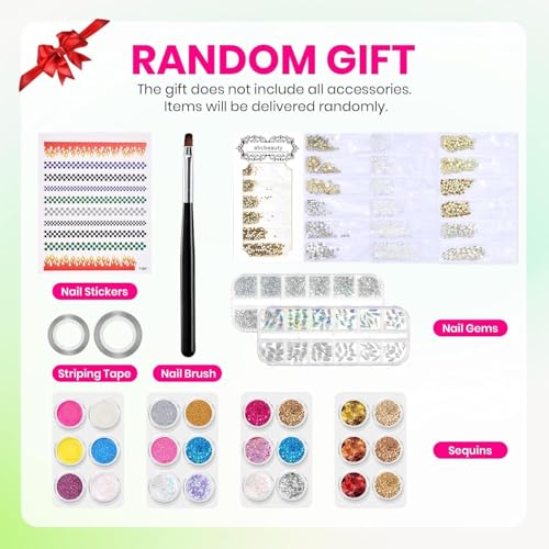 Image of Beetles 53 Pcs Gel Nail Kit with U V Light -32 Colors Nails Kit for Beginners with Everything Included Base &Matte &Glossy Top Coat and Tools Decoration Manicure Set Soak Off Gifts for Women Girls