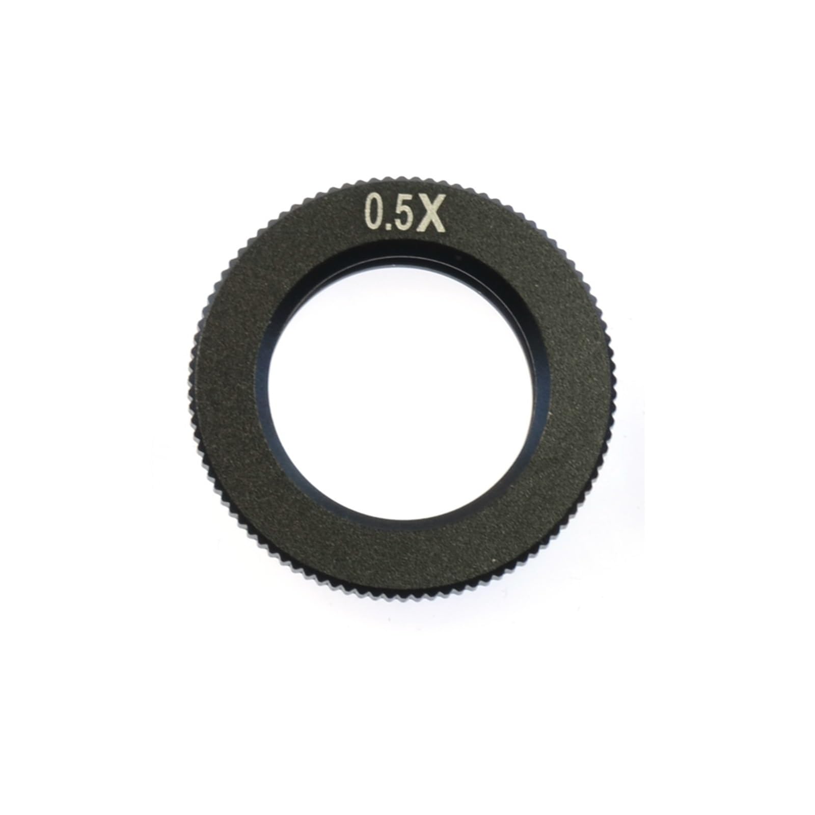Microscope Lens, 0.5X 0.75X 1X 1.5X 2X Auxiliary Industrial Microscope Camera Objective Lens for 180X Microscope Camera C-Mount Len(0.5X)