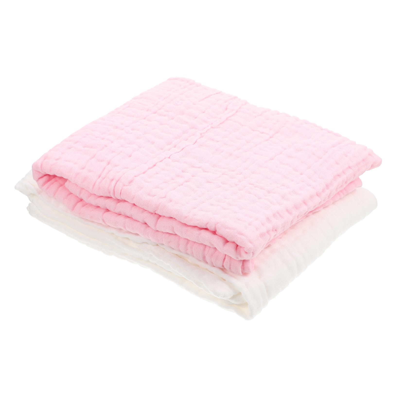 Serviettes de Bain Bébé 2 Pièces en Coton, Douces et Respirantes