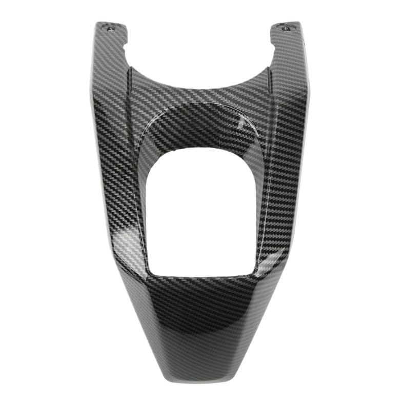 Coque arrière carbone NMAX 155 habillage de verrouillage central luxe