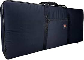 CAPA BAG CASE TECLADO 5/8 PSR ACOLCHOADA IMPERMEÁVEL SEMI LUXO - BONGA
