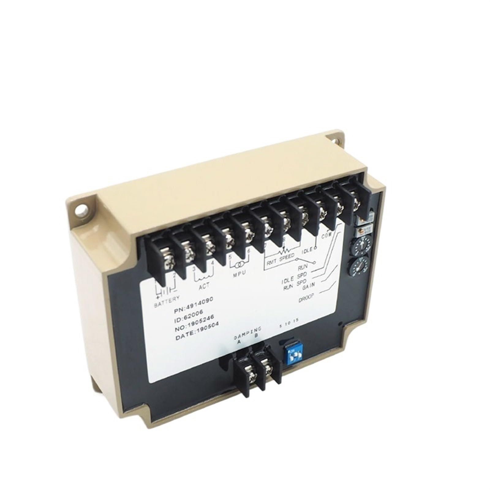 4914090 Module de contrôleur exécutif de carte de régulateur électronique de générateur Accessoires de moteur diesel