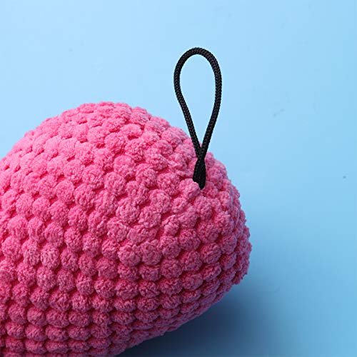 POPETPOP 3 peças de brinquedo de corda para cães com barulho de pelúcia, pernas longas interativas p