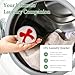 Wool Dryer Balls XL 6Pack Bowknot Handmade Organic Dryer Balls Laundry Reusable Natural Fabric Softener Dryer Sheets Alternative-Reduces Drying Time and Static and Wrinkles with Storage Bag