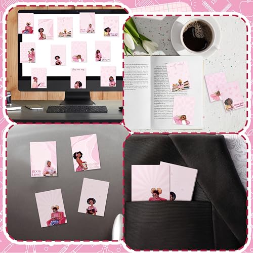 Ne perdez plus vos pages grâce aux mini notes adhésives roses de lecture Sinmoe - 5