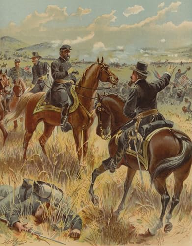 Affiche Le général Meade à la bataille de Gettysburg pour sublimer la décoration de votre salon