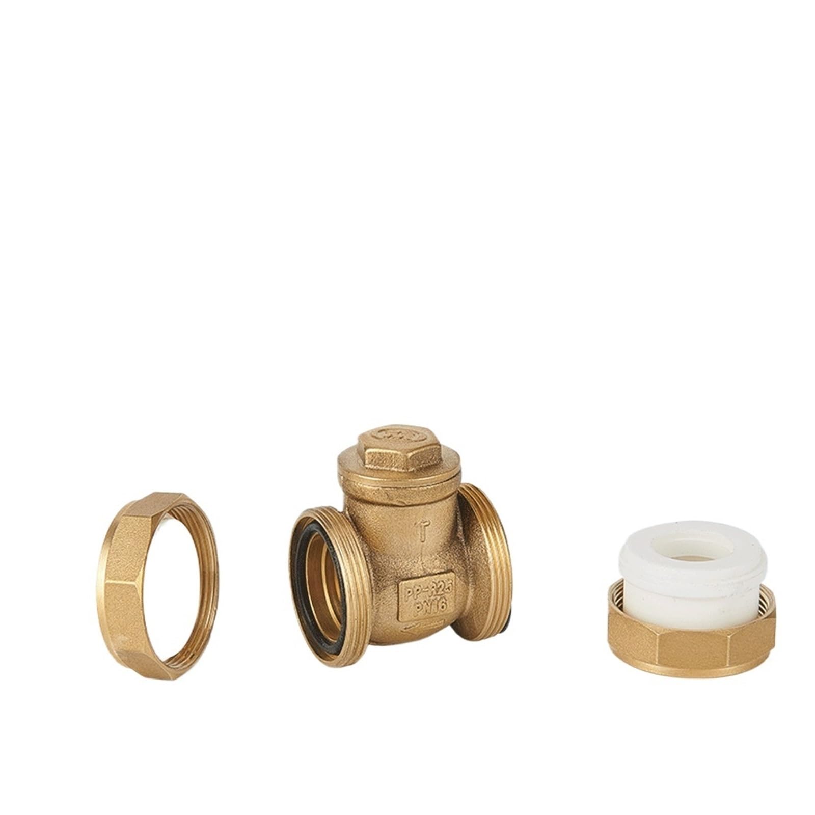 PPR Pipe PE Pipe Water Pipe Check Valve Union Pipe Fitting Water Meter Tap Water Meter Tube Brass DN20 DN25 DN50 Connection Pipe(63mm PPR White)