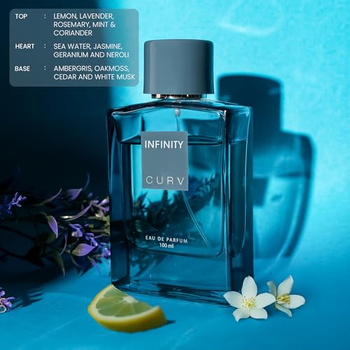 Image of Infinity Curv 100 ml Eau De Parfum Long Lasting EDP Perfume