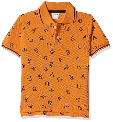 Image of T2F Boy's Cotton Regular Fit T-Shirt