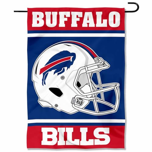 Buffalo Bills Helmet Double Sided Garden Banner Flag