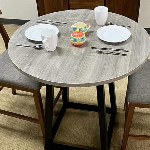 Nappe de protection de cuisine pour table ronde transparente Konsilsa