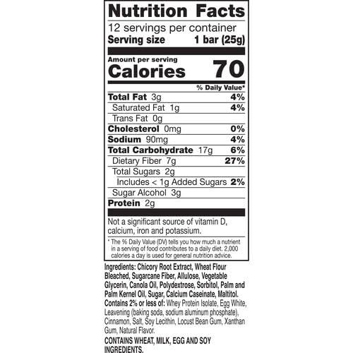 Image of Fiber One 70 Calorie Cinnamon Coffee Cake Soft-Baked Bars, 12 Bars, 10.6 oz