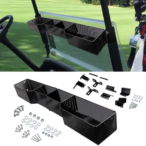 COOL STAR Golf Cart Front Inner Basket Compatible with EZGO TXT & RXV, Club Car DS & Precedent Golf Cart Front Inner Basket Size 33.6