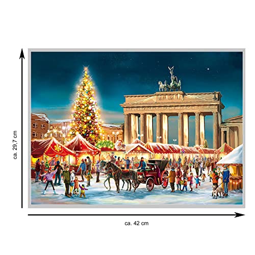 Adventskalender Berlin, Brandenburger Tor: Papier-Adventskalender