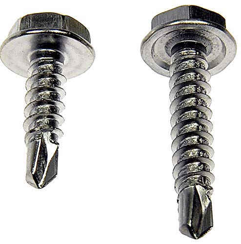 Tornillos autorroscantes Dorman No. 6 x 1/2 y 3/4 pulg. 12 pzas miniatura 3