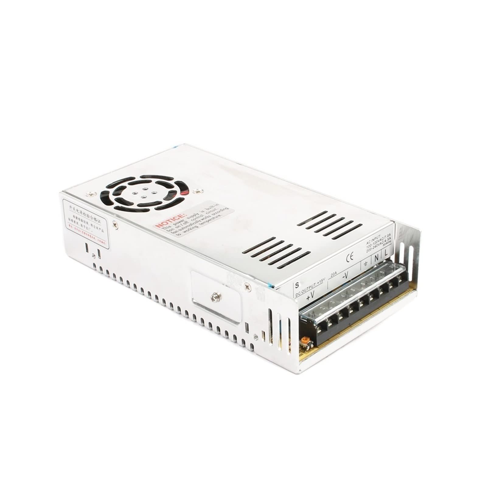 Inserire l'alimentatore a commutazione dell'uscita singola in ingresso AC a DC Alimentazione ACCENDIO AC DC Converter S-300 300W 24V 12V 15V 36V 48V Alimentatore Switching(15V)