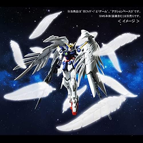 BANDAI RG 1/144 Wing Gundam Zero EW Seraphim Feather miniatura 6