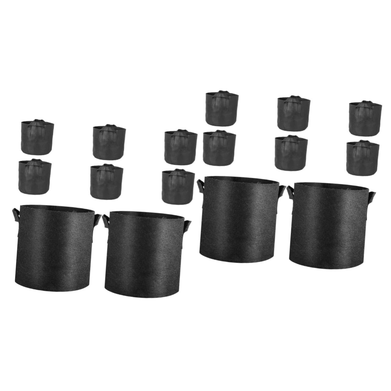 Sosoport 16 Uds Macetero para Estanque Acuático Bolsa para Plantar Patatas Bolsa para Macetero De Flores Bolsa Portátil para Vivero Bolsa para Plantas Bolsas para Vivero De Flores