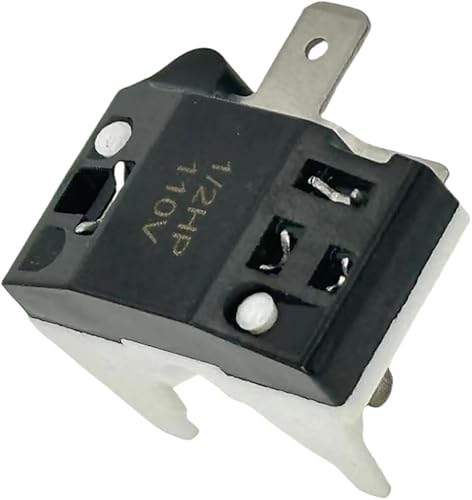 Miniatura 4 de Relé de arranque de refrigerador QP-02-4.7 PTC, 1 pin enfriadores de arranque de compresor de 4.7 ohmios con 1 protector de sobrecarga de