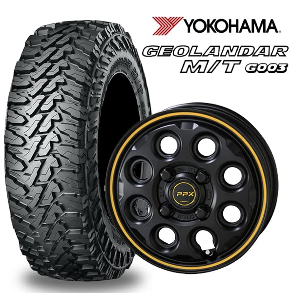 Amazon | タイヤホイール 4本セット ヨコハマ GEOLANDAR M/T G003 145