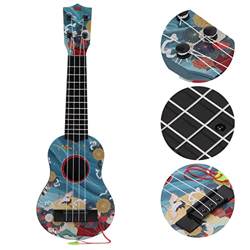 Ukulélé Jouet pour Enfants,Guitare en Plastique Durable pour Tout Petits,Facile À Transporter(bleu) - Les Beatles, Paul McCartney, John Lennon, RIngo Starr, George Harrison Ukulélé Jouet pour Enfants,Guitare en Plastique Durable pour Tout Petits,Facile À Transporter(bleu) – Image 5