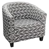 Jodimitty Funda de Sillón Chesterfield Cubre Sofá Chester 1 Plaza avables Modernas Fundas Protector de Muebles Elegante para Recepción Tub Chair Sillón