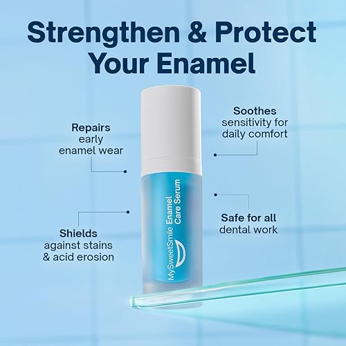 Miniatura 6 de MySweetSmile nHA+ Sérum para el cuidado del esmalte - Alivio de dientes sensibles con hidroxiapatita - Reparación dental y remineralización del