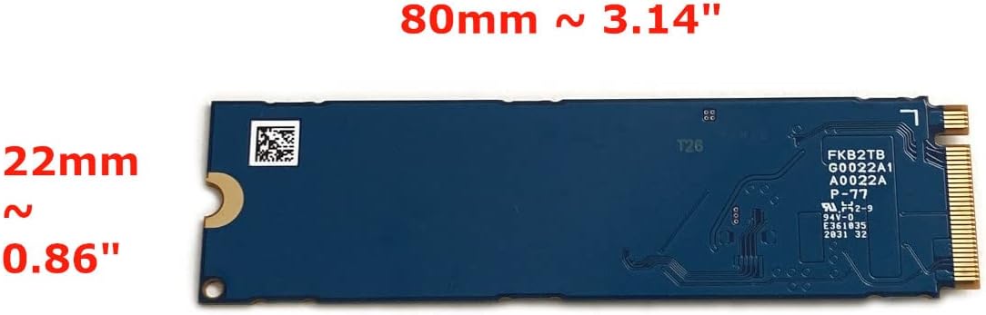 KIOXIA SSD 256GB BG4 M.2 2280 NVMe PCIe Gen3 x4 KBG40ZNV256G L57447 Solid State Drive for Laptop Desktop Ultrabook PS5 Console