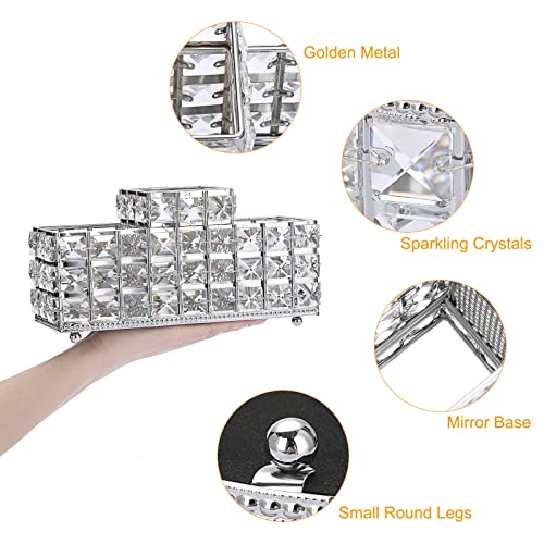 Support de télécommande en cristal idéal pour commode et bureau