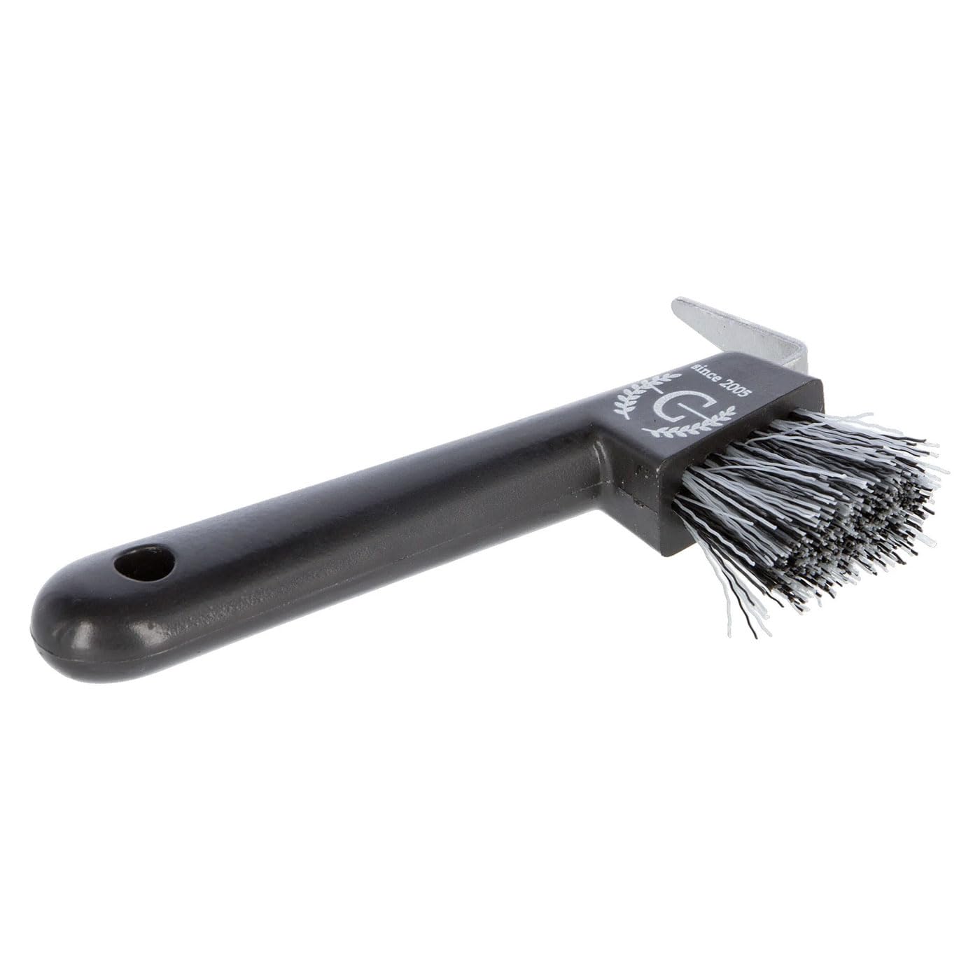 Covalliero QHP Pferde Pflegeset mit Putztasche | 6-teiliges Putzset inkl. Kardätsche, Striegel, Mähnenbürste, Hufkratzer & Fellglanzbürste