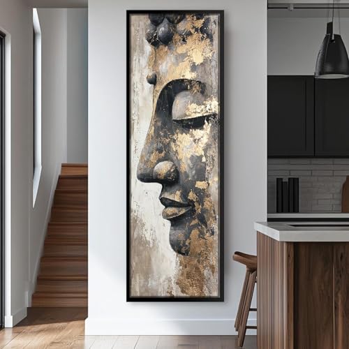 Tableau Bouddha abstrait pour créer une ambiance zen dans votre bureau