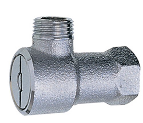 SANEI D式ストレーナ付止水栓 マイナスドライバーで開閉 V2260D-13