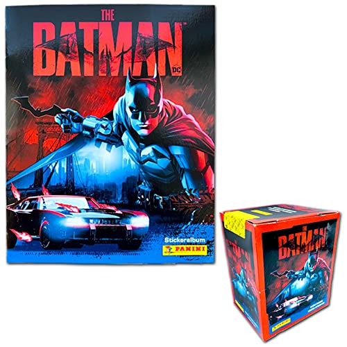 Preisvergleich Produktbild Panini The Batman - Stickerkollektion zum Film - Box-Bundle