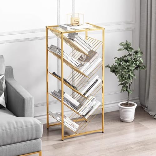 Librería de gran capacidad vertical que soluciona la falta de espacio en dormitorios pequeños 6