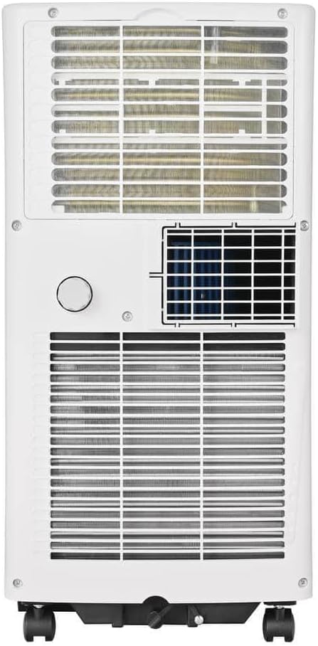 Bag view of the Vissani portable air conditioner