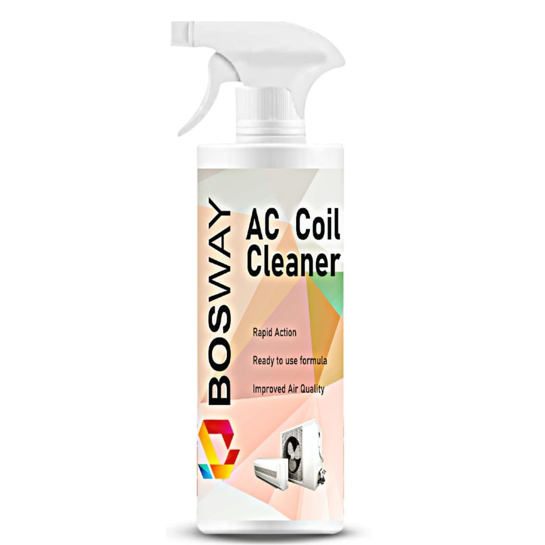 Bosway Ac Coil Spray Cleaner for Removes Dust and Bad Odor for Split & Window AC-400gm