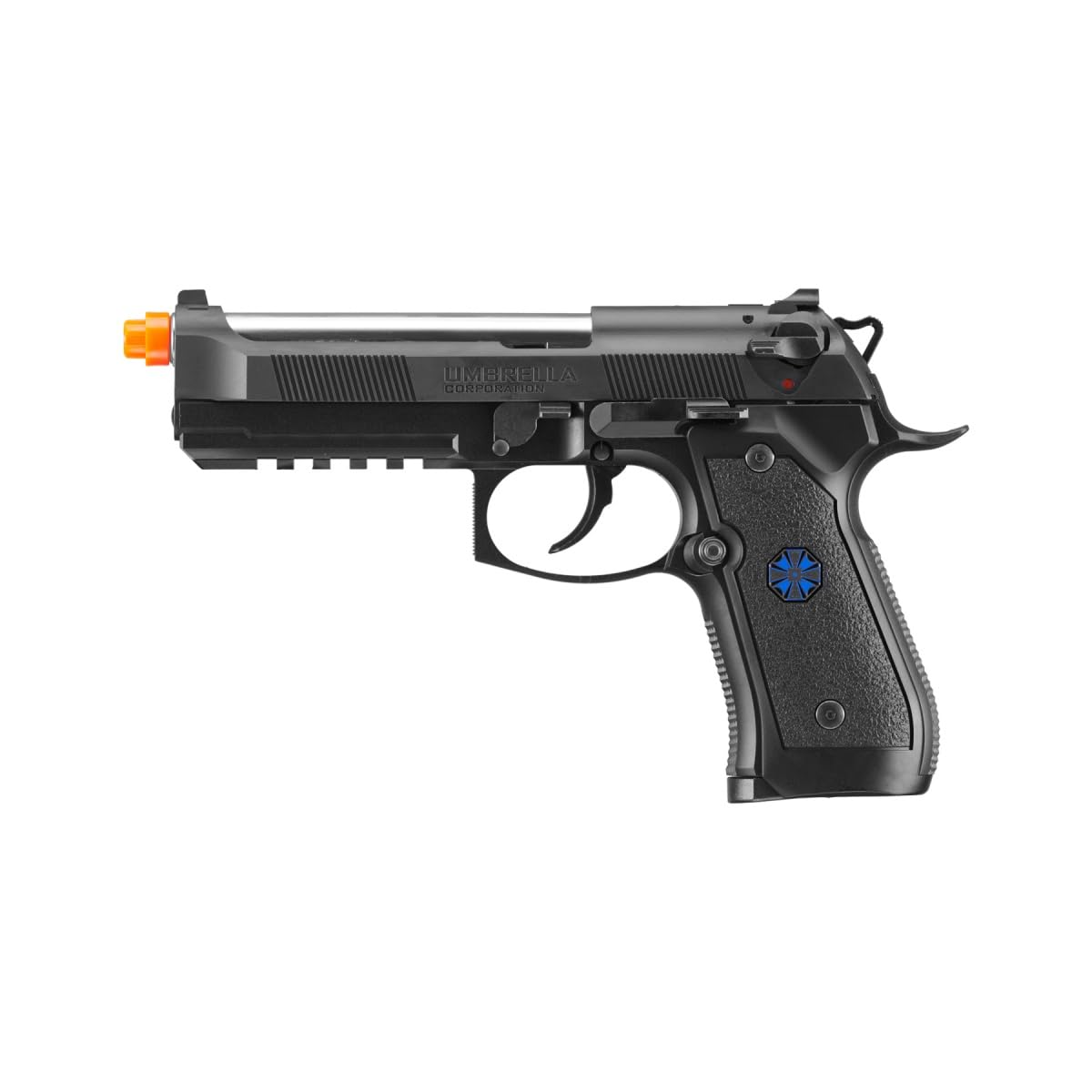 x Tokyo Marui Limited Edition Albert W. Model 01P Umbrella Corporation Gas Blowback Airsoft Pistol (Color: Black)