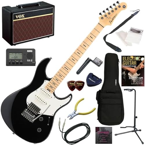 【セット品】YAMAHA エレキギター初心者入門 Pathfinder10が入った本格14点セット Pacifica Standard Plus PACS+12M/BL(ブラック)