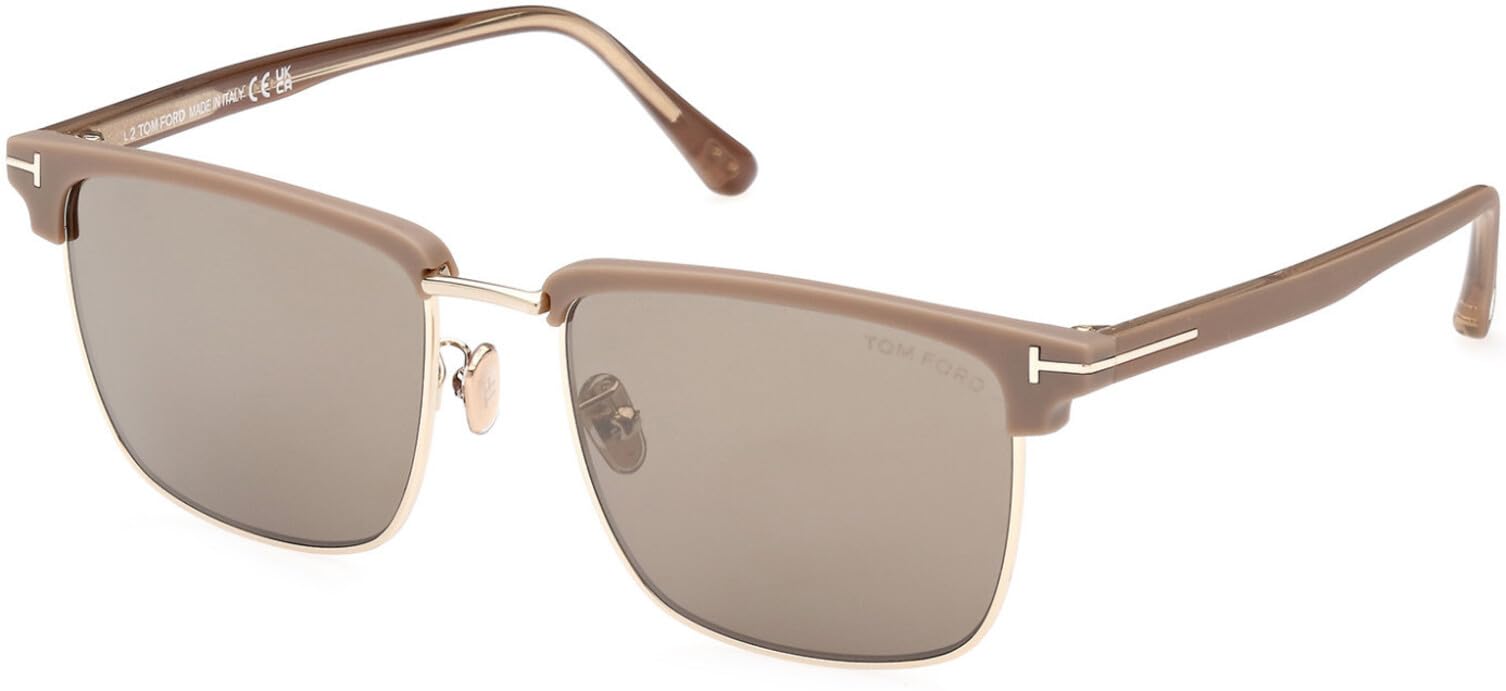 Sunglasses FT 0997 -H Hudson- 02 52L Shiny Pale Gold, t Logo/Roviex