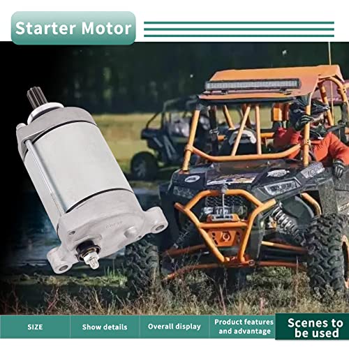 Motor de arranque Road Passion 21163-0064 compatible con ZX1000 ZX-10R ZX10R ZX-10RR ZX10RR Ninja KRT Edition ABS 2014-2021 miniatura 7