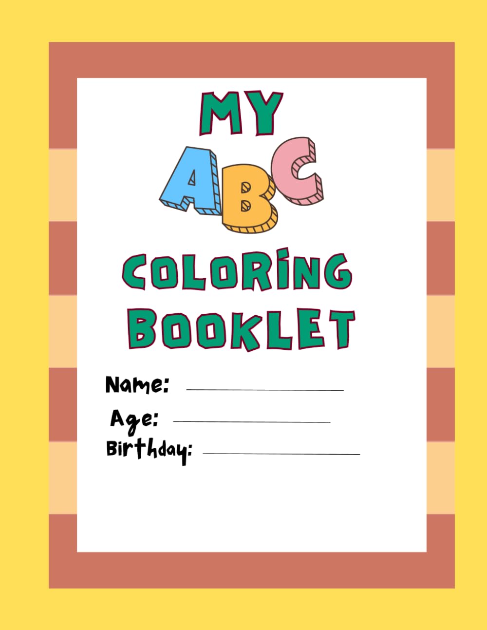 MY COLORING BOOKLET